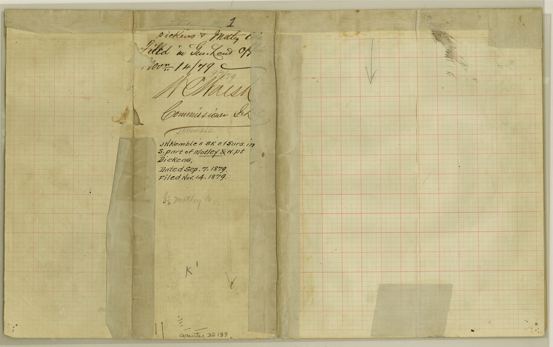 32139, Motley County Sketch File 1 (S), General Map Collection