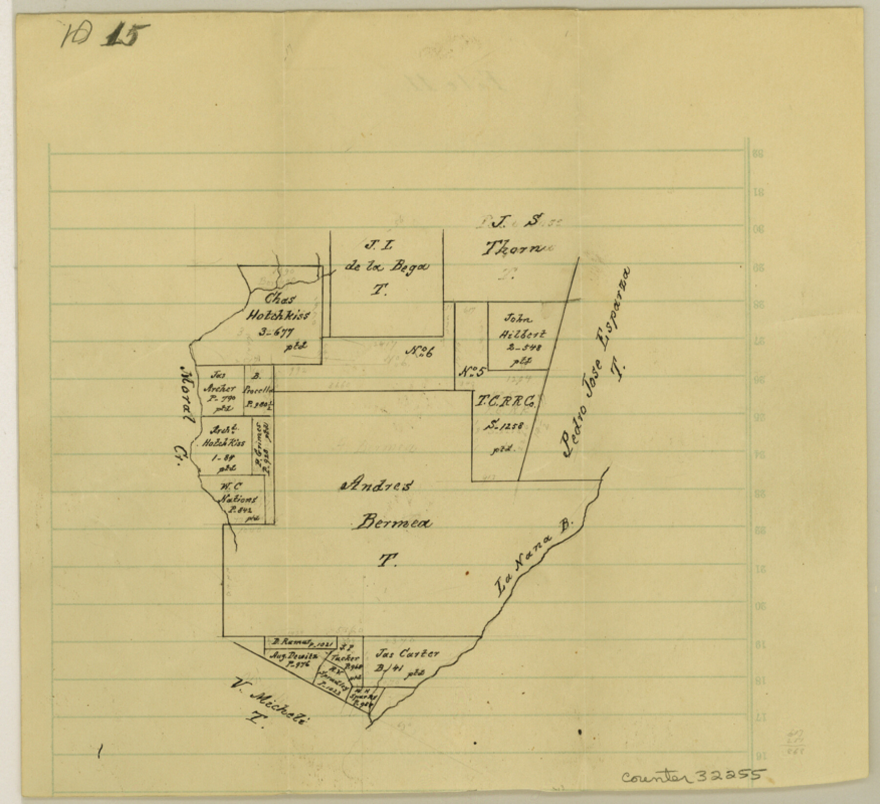 32255, Nacogdoches County Sketch File 11, General Map Collection