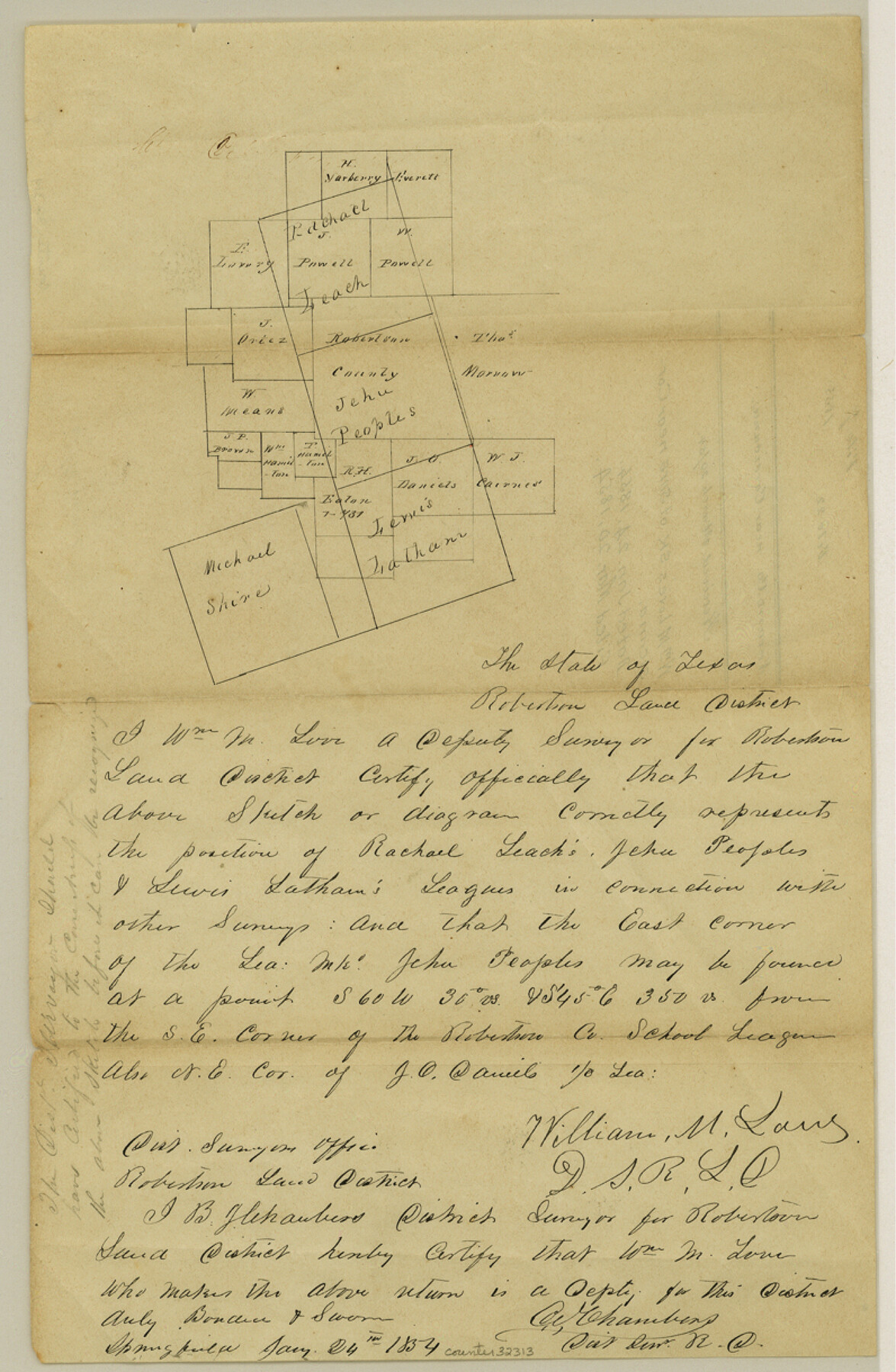 32313, Navarro County Sketch File 7, General Map Collection