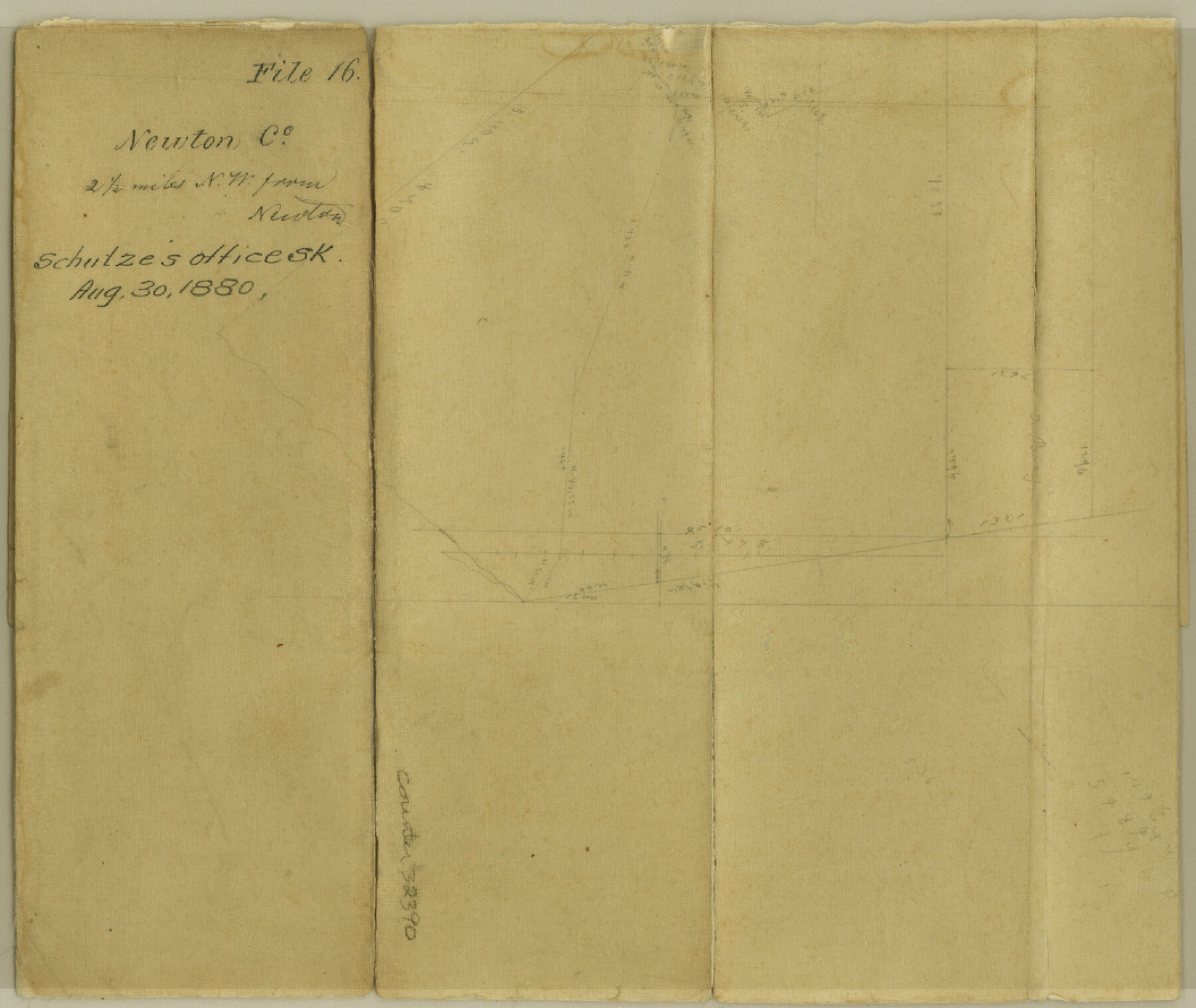 32390, Newton County Sketch File 16, General Map Collection