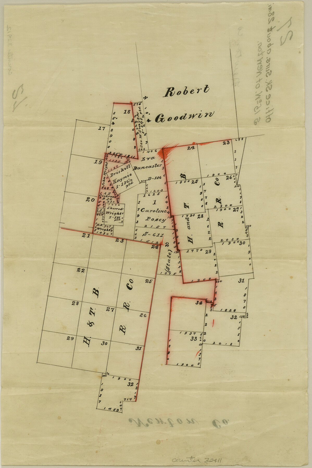 32411, Newton County Sketch File 27, General Map Collection
