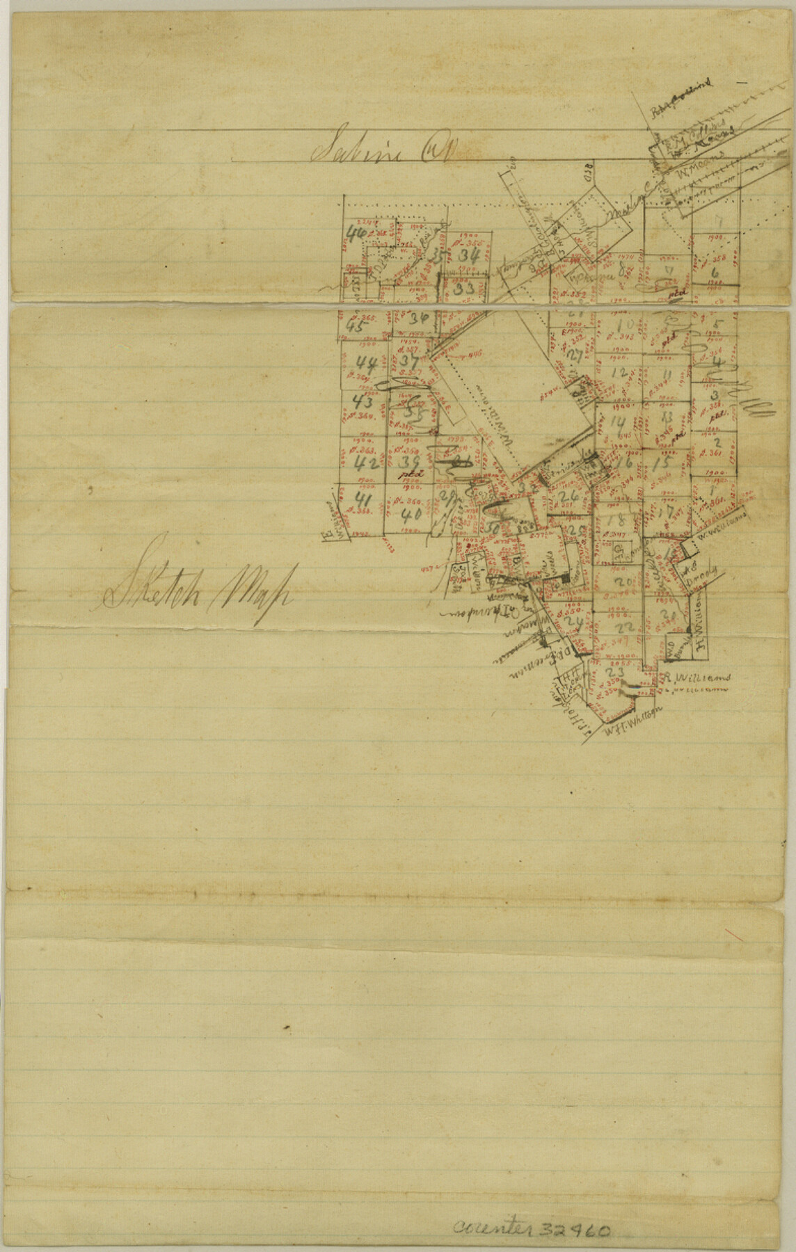 32460, Newton County Sketch File 48, General Map Collection
