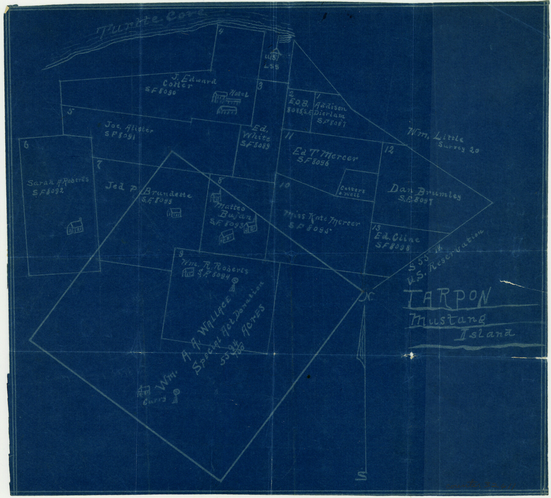 32611, Nueces County Sketch File 34, General Map Collection