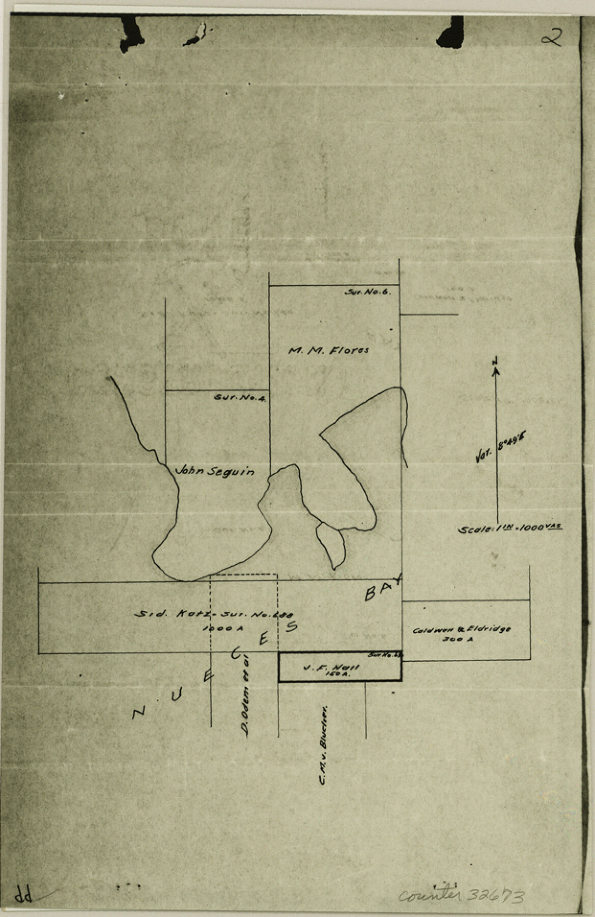 32673, Nueces County Sketch File 50, General Map Collection