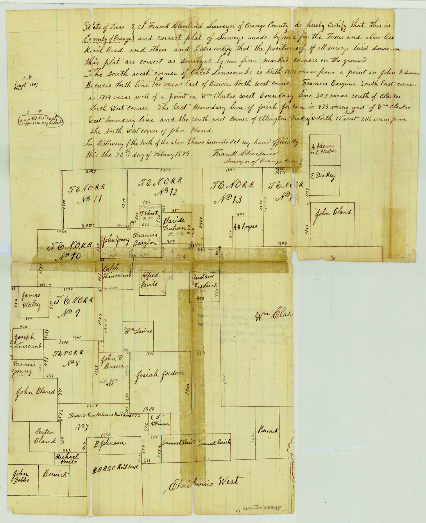 33309, Orange County Sketch File 4a, General Map Collection