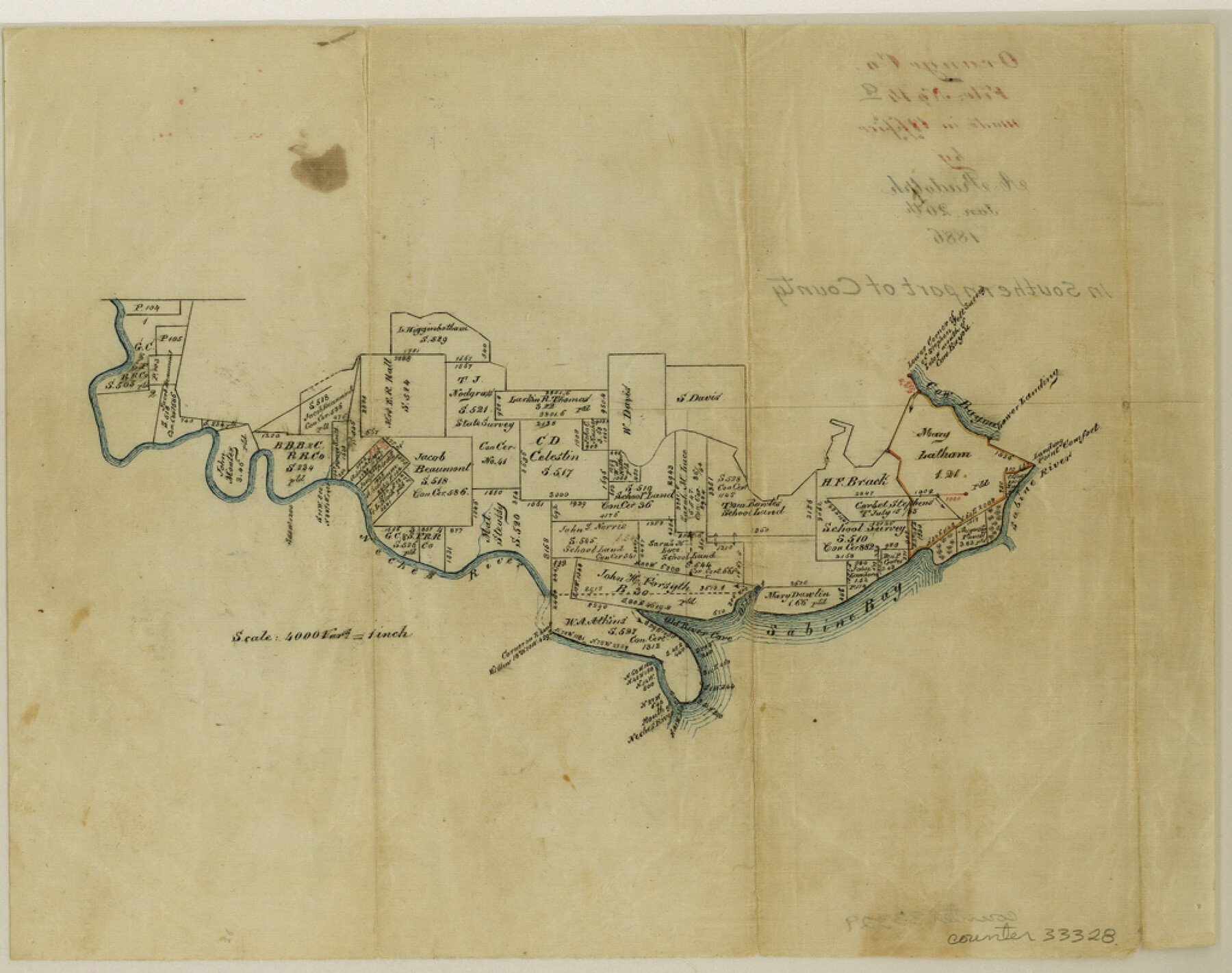 33328, Orange County Sketch File 14a, General Map Collection