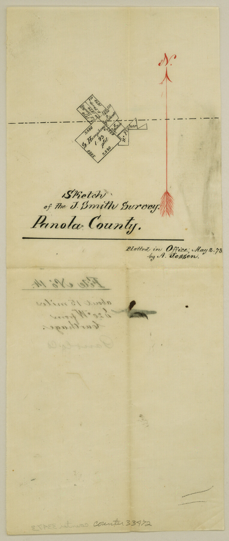 33472, Panola County Sketch File 14, General Map Collection