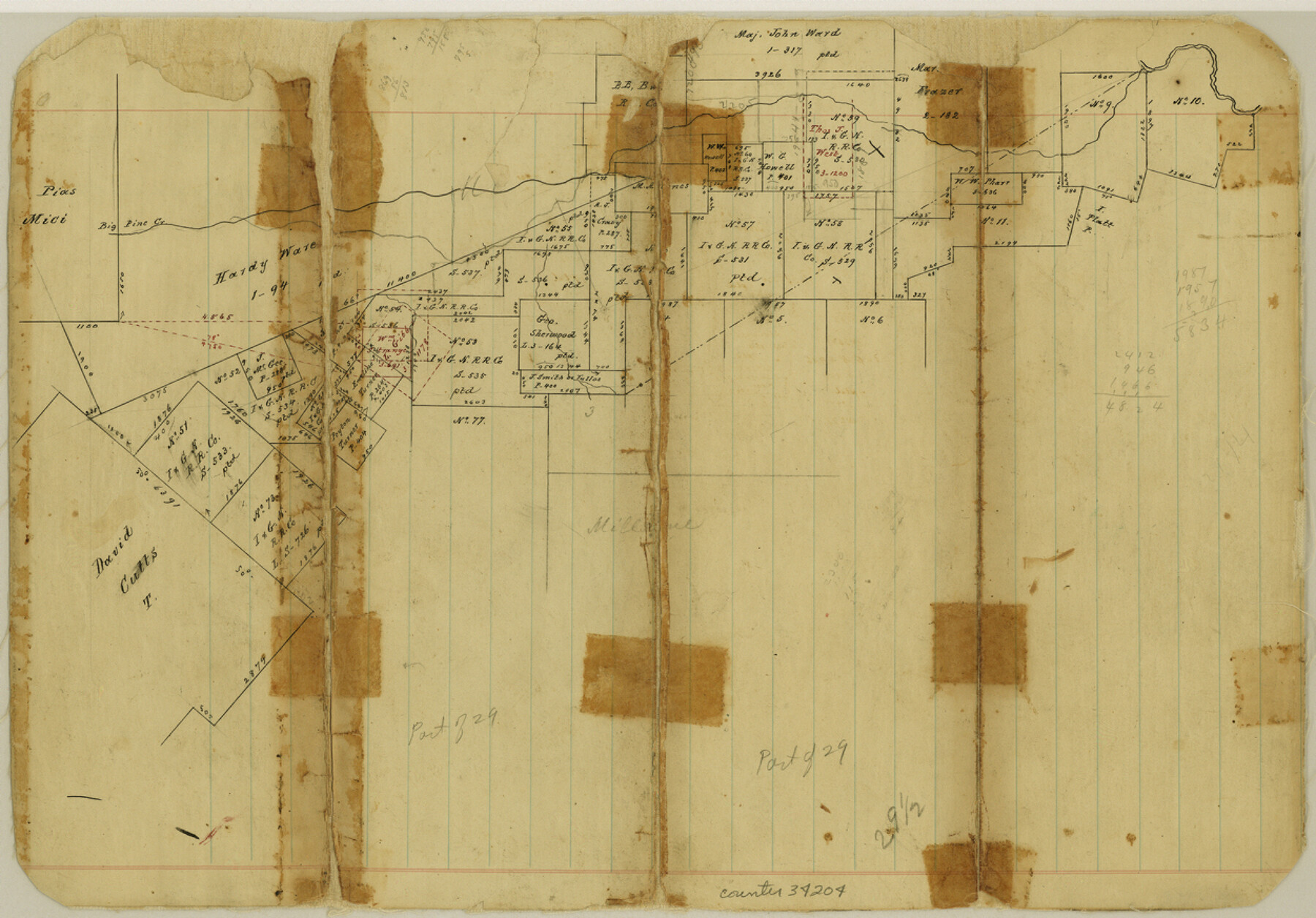 34204, Polk County Sketch File 29 1/2, General Map Collection