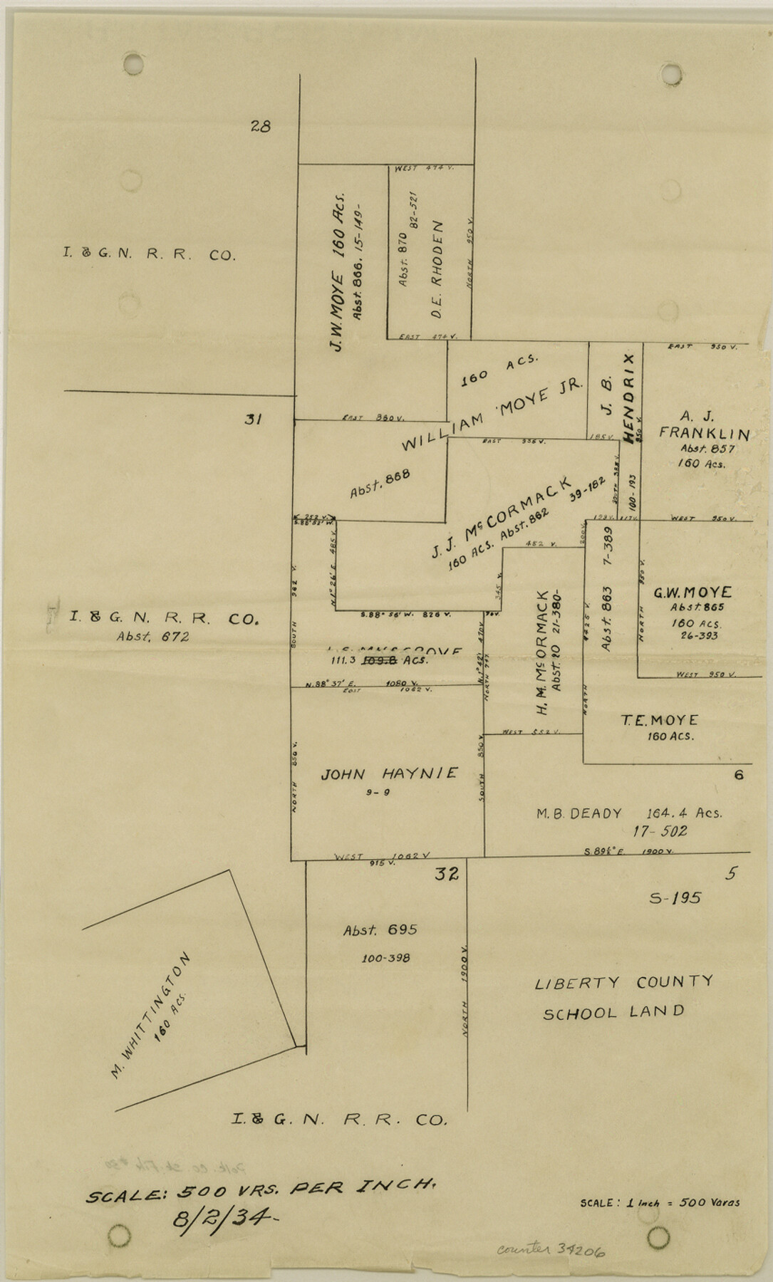 34206, Polk County Sketch File 30, General Map Collection