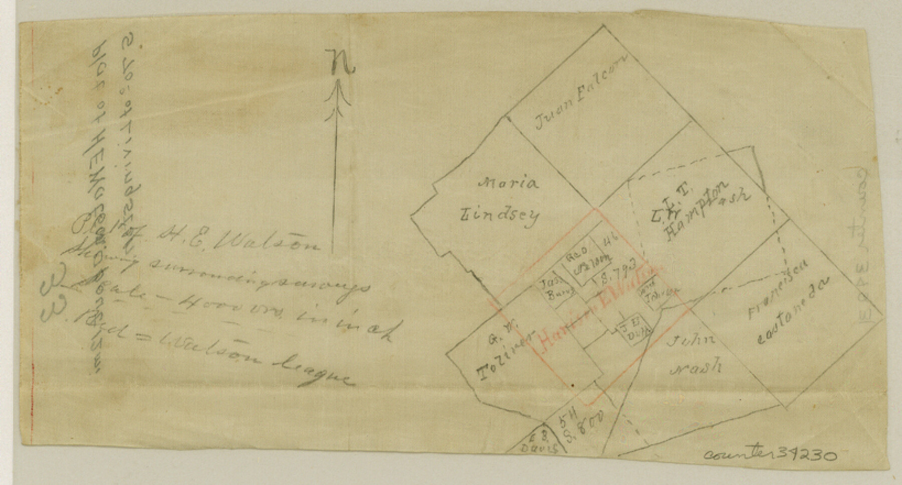 34230, Polk County Sketch File 33, General Map Collection