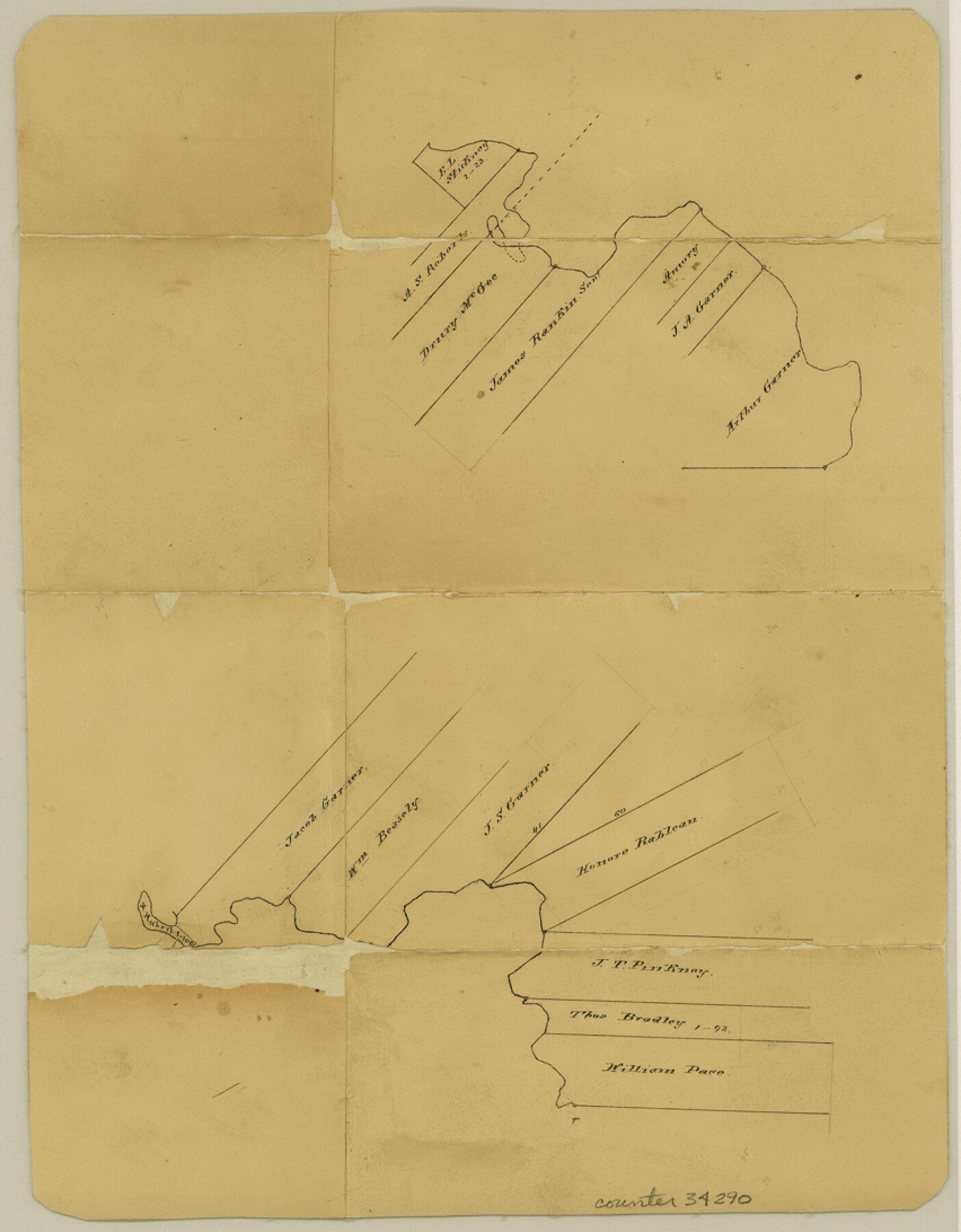 34290, Polk County Sketch File 40, General Map Collection