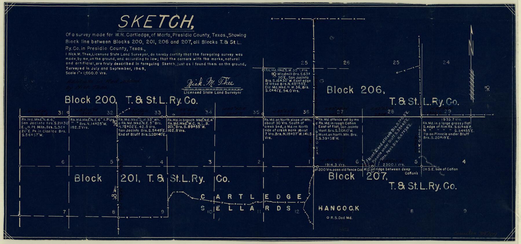 34709, Presidio County Sketch File 80, General Map Collection