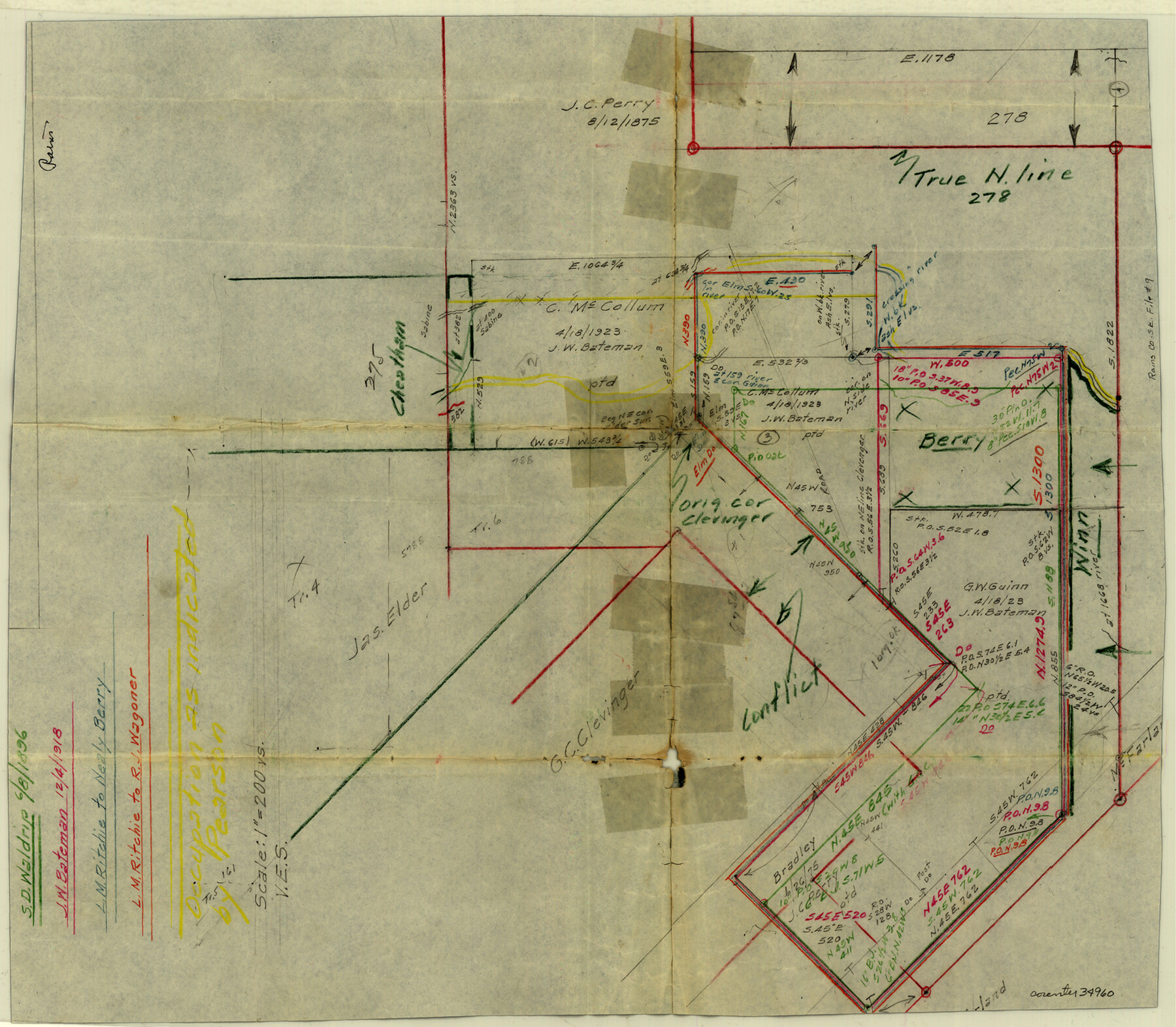 34960, Rains County Sketch File 9, General Map Collection