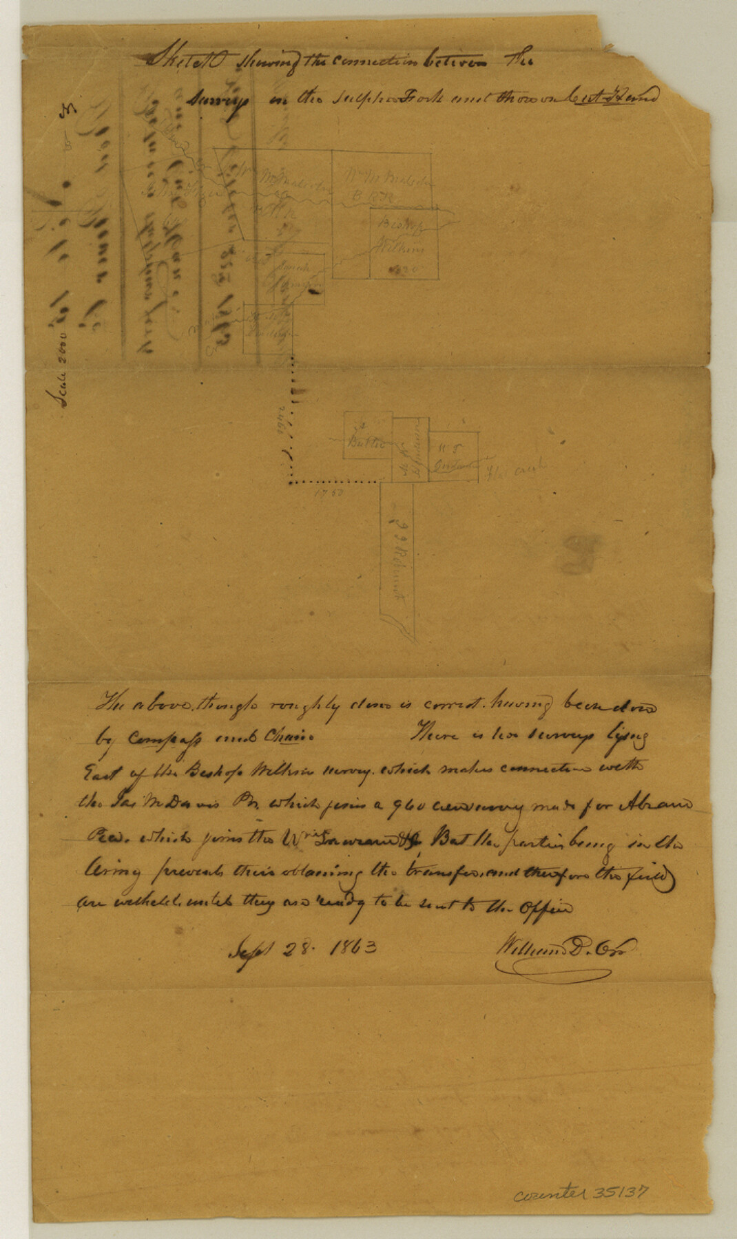 35137, Red River County Sketch File 15, General Map Collection