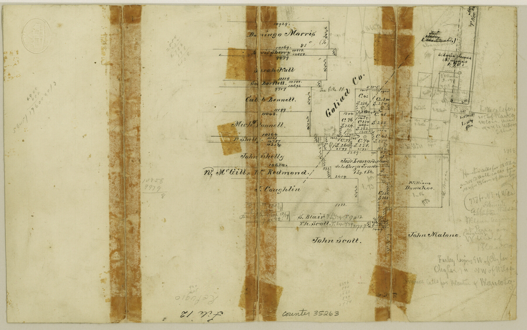 35263, Refugio County Sketch File 12, General Map Collection