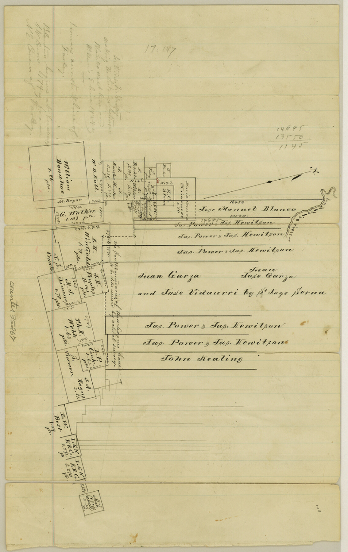 35267, Refugio County Sketch File 14, General Map Collection