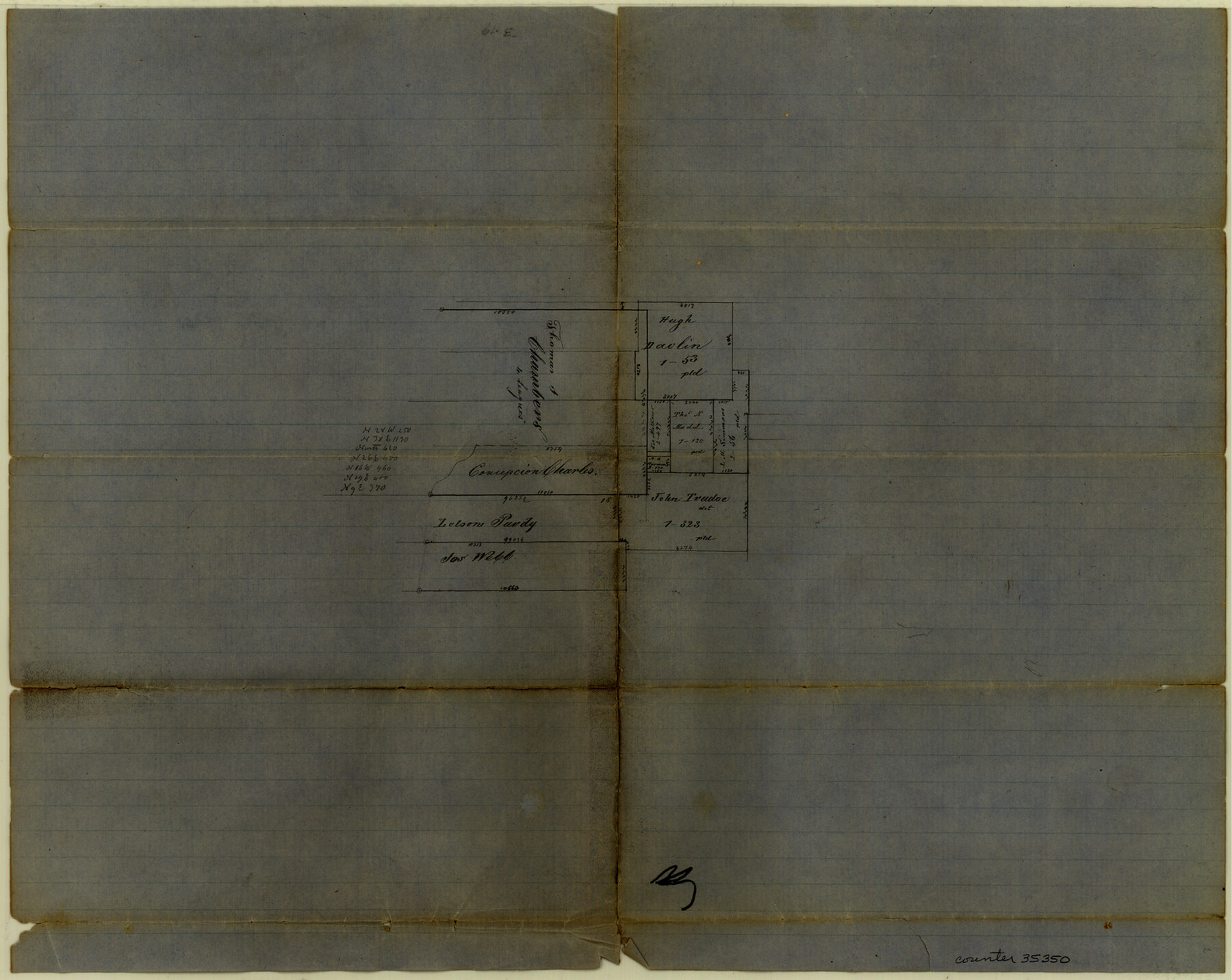 35350, Robertson County Sketch File 3, General Map Collection