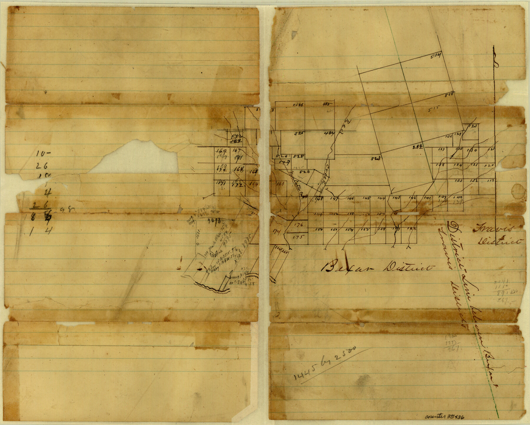 35436, Runnels County Sketch File 5, General Map Collection