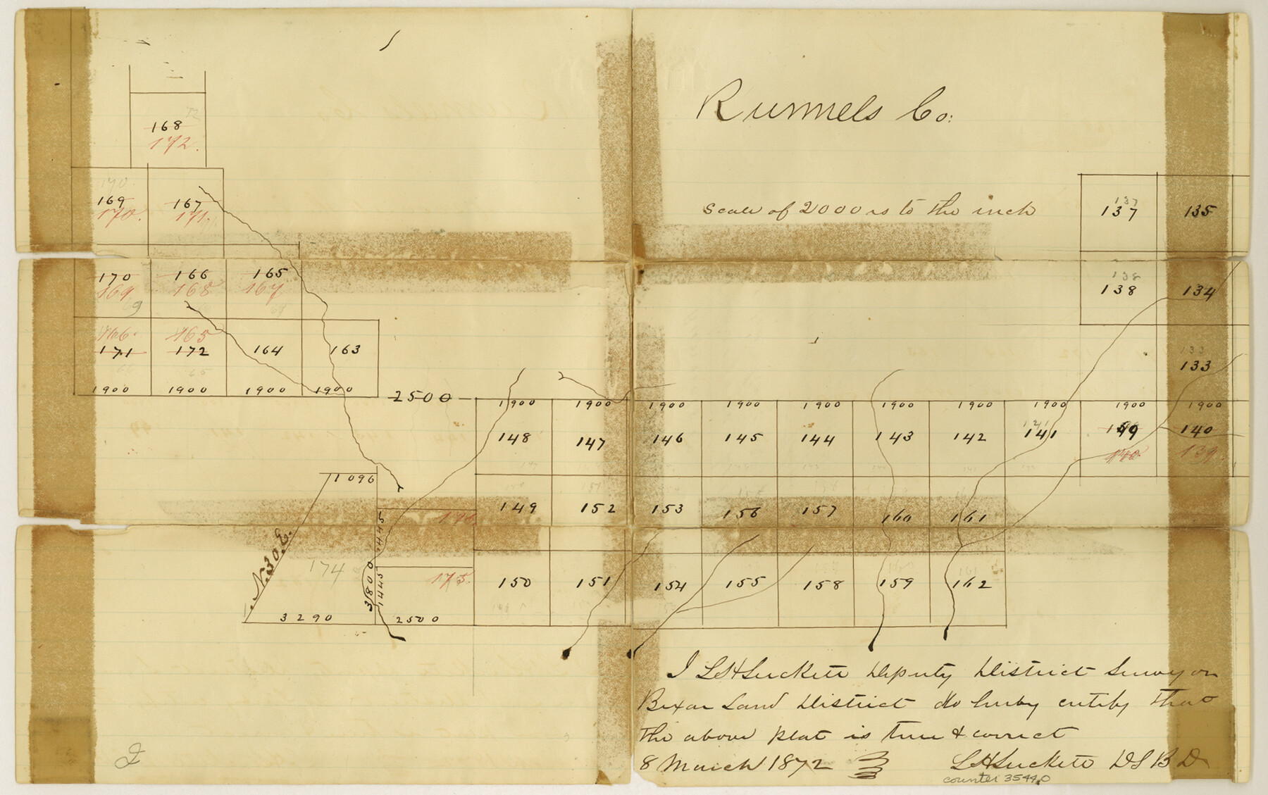 35440, Runnels County Sketch File 6, General Map Collection