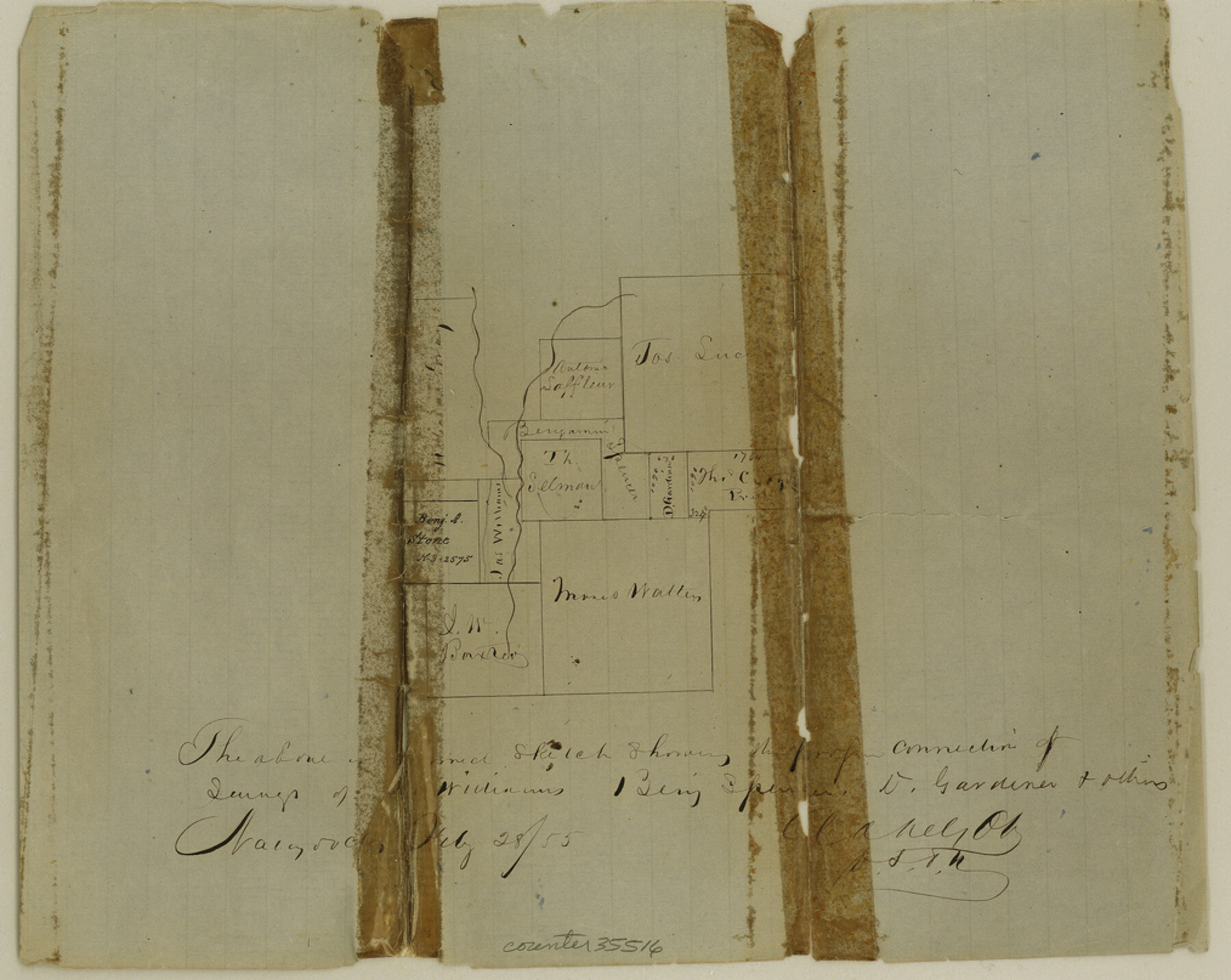 35516, Rusk County Sketch File 15, General Map Collection