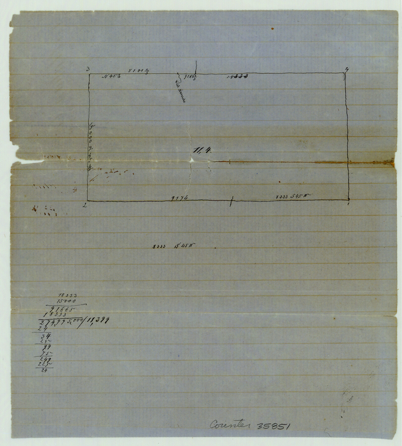 35851, Callahan County Sketch File 1, General Map Collection