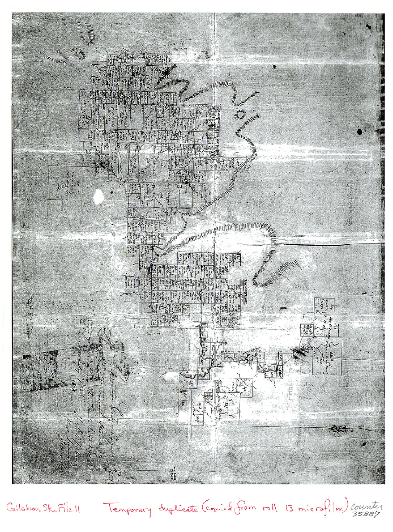 35887, Callahan County Sketch File 11, General Map Collection