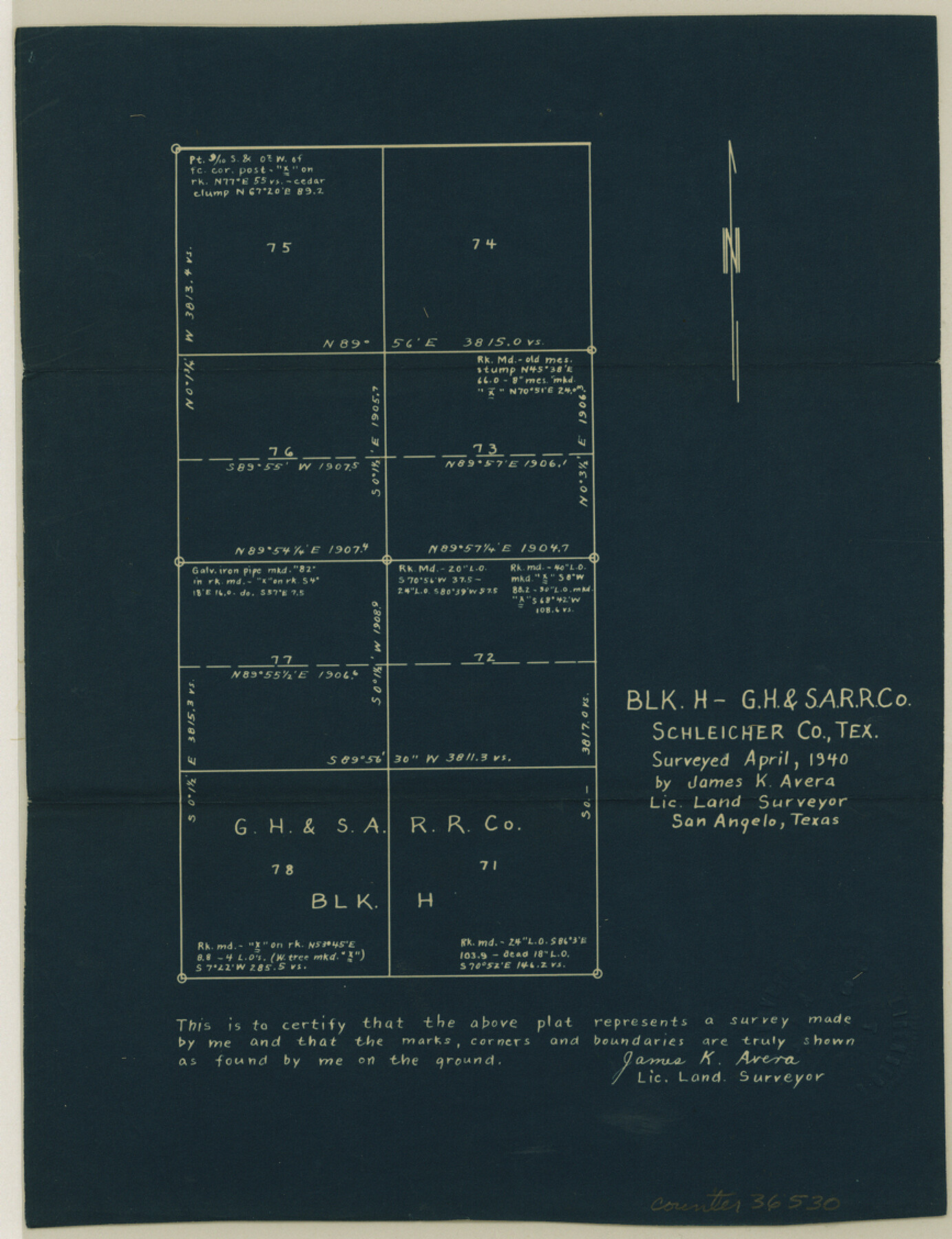 36530, Schleicher County Sketch File 31, General Map Collection