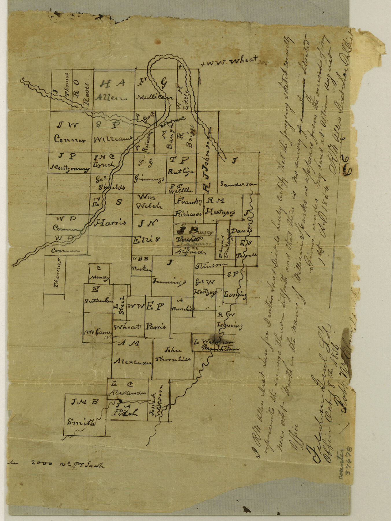 37678, Tarrant County Sketch File 4, General Map Collection