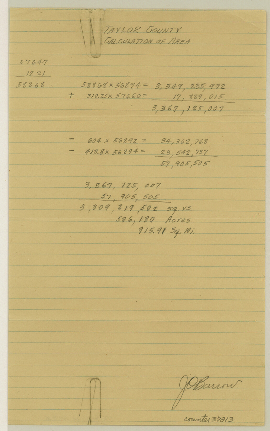 37813, Taylor County Sketch File 18, General Map Collection