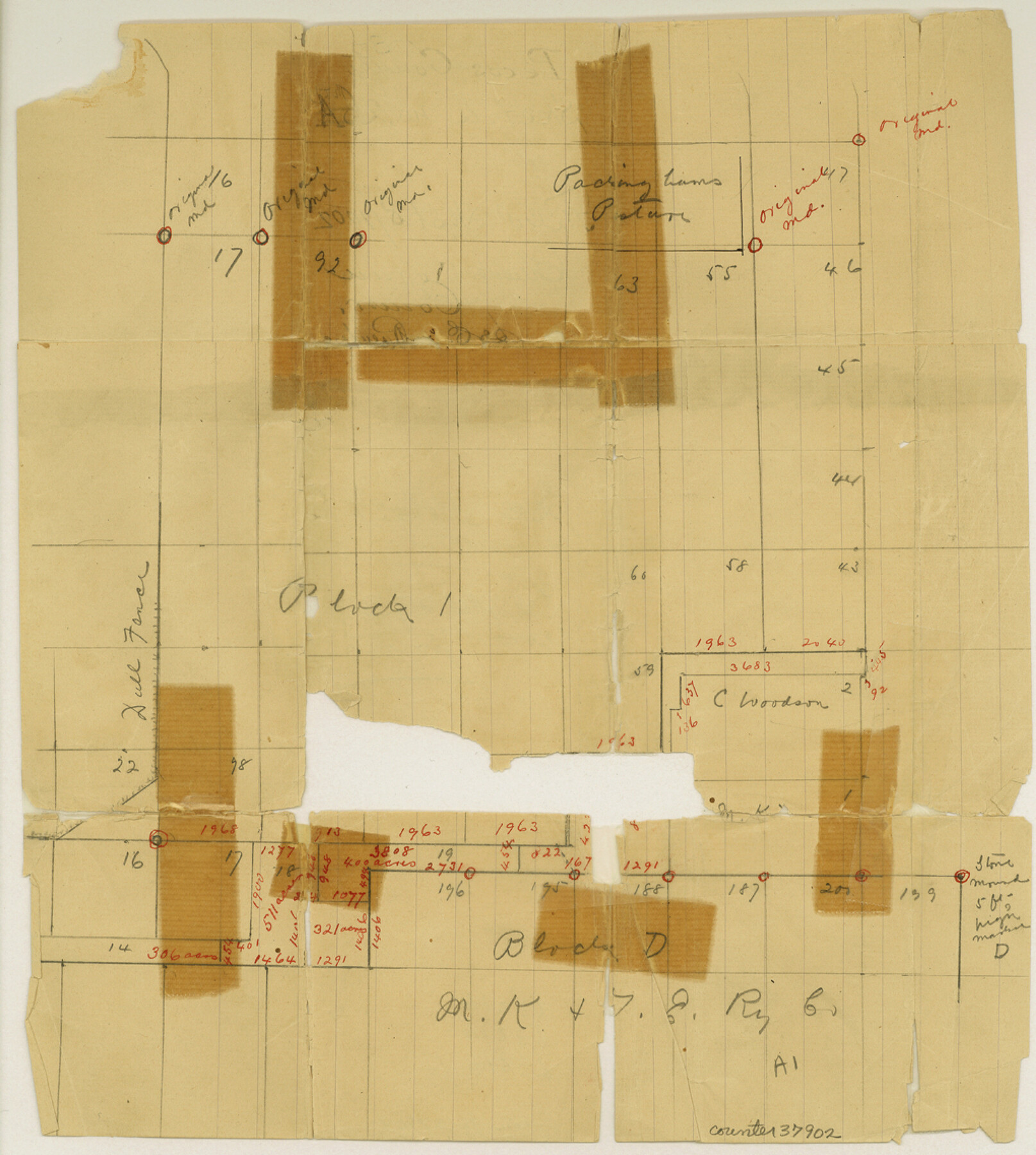 37902, Terrell County Sketch File 8, General Map Collection