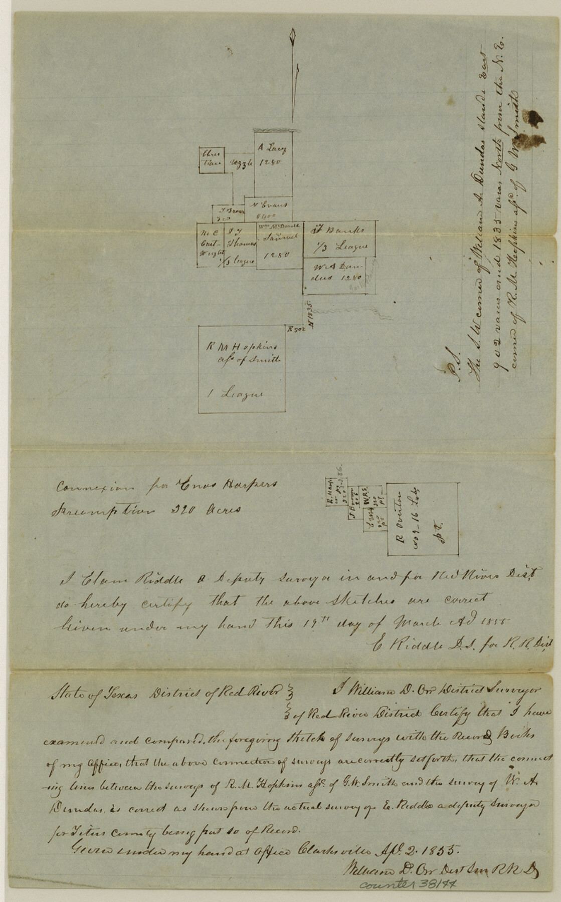 38144, Titus County Sketch File 8, General Map Collection