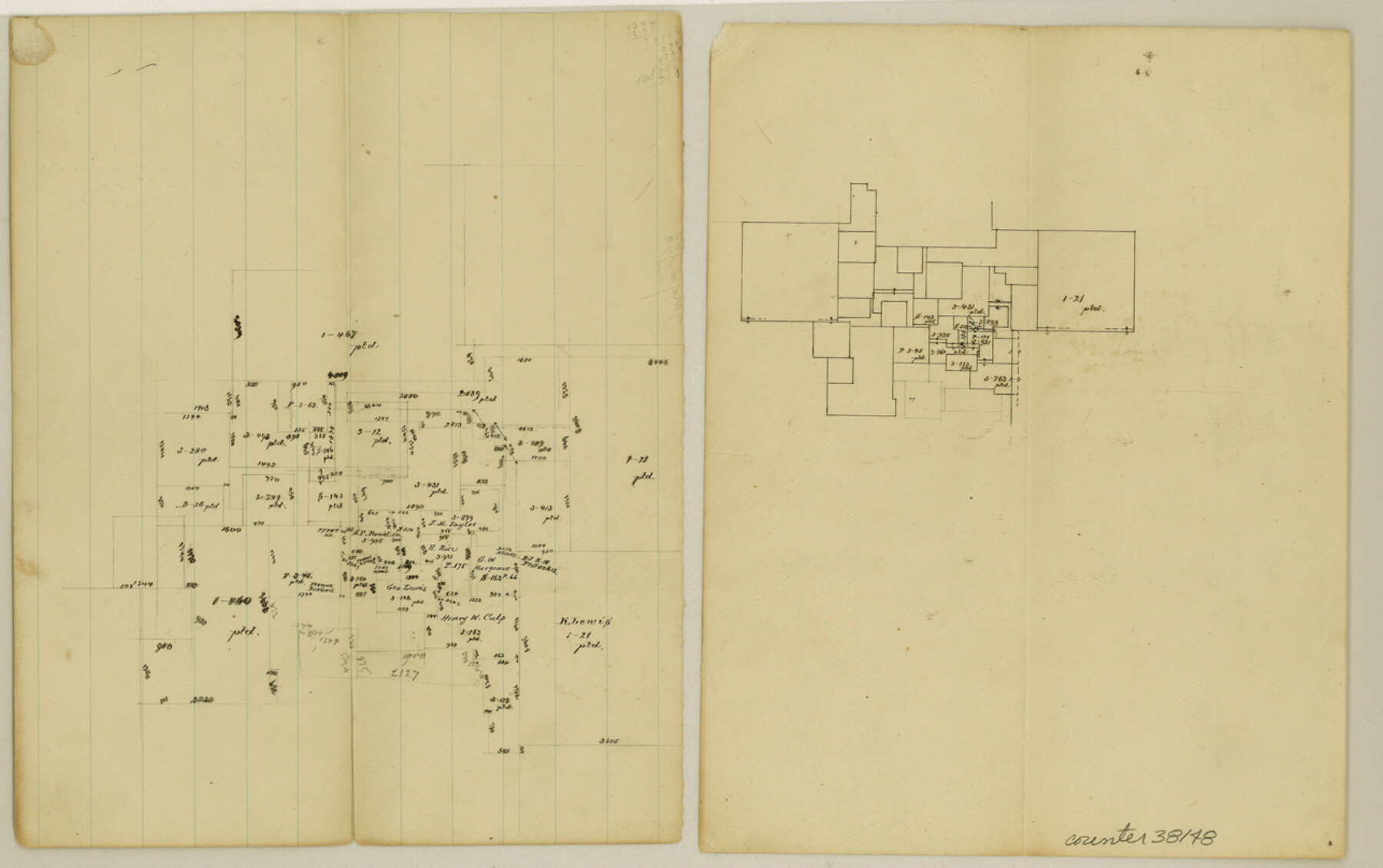 38148, Titus County Sketch File 10, General Map Collection
