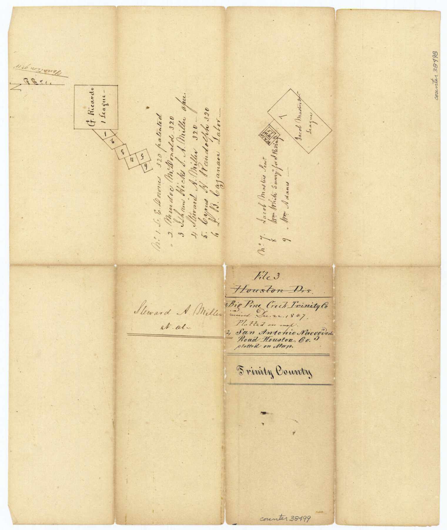 38498, Trinity County Sketch File 3, General Map Collection