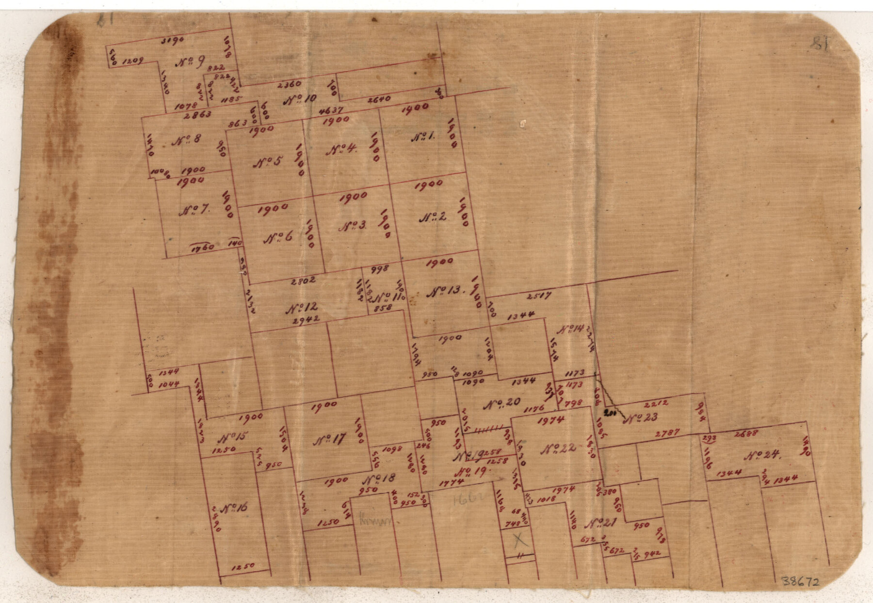 38672, Tyler County Sketch File 19a, General Map Collection