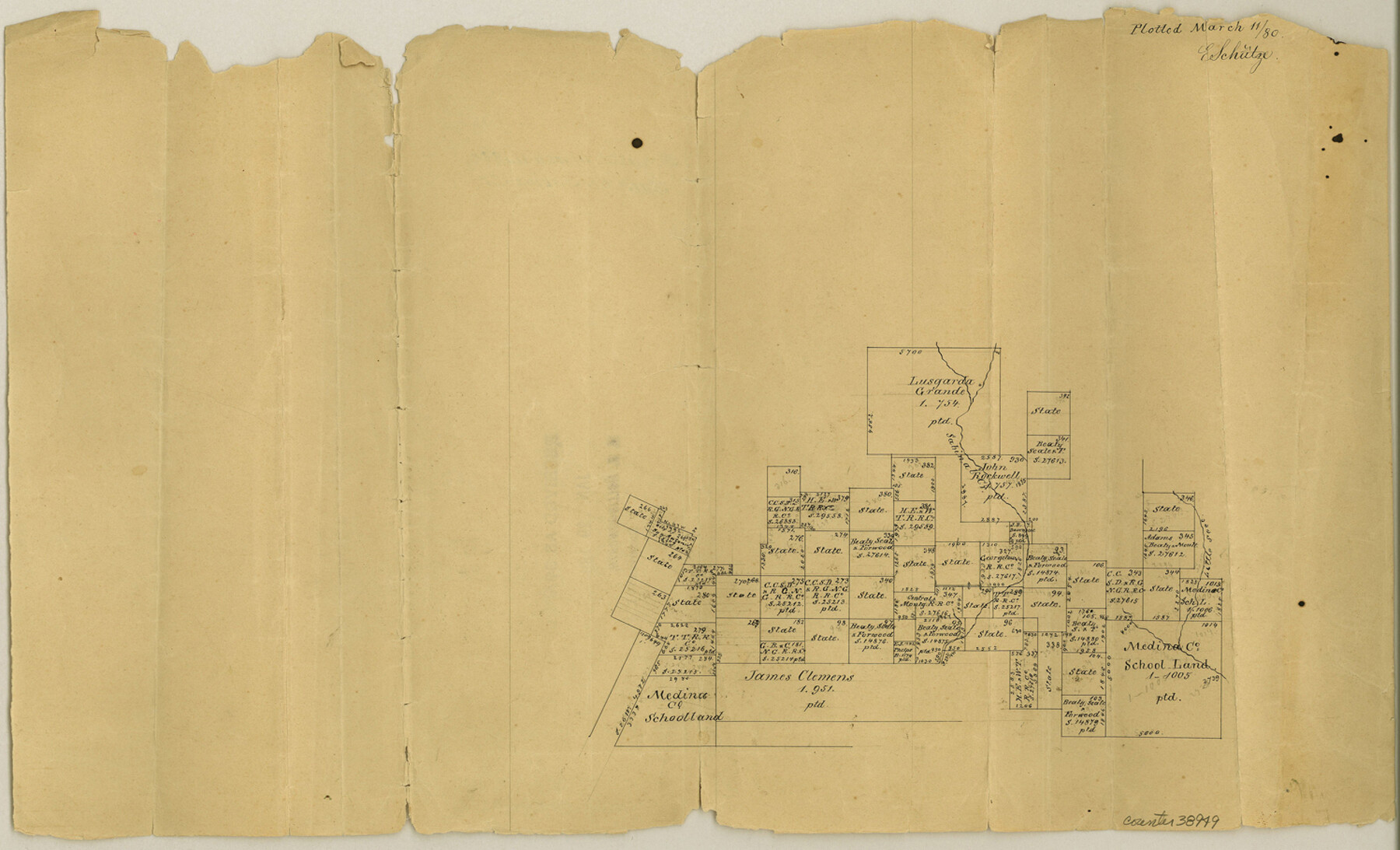 38949, Uvalde County Sketch File 3, General Map Collection