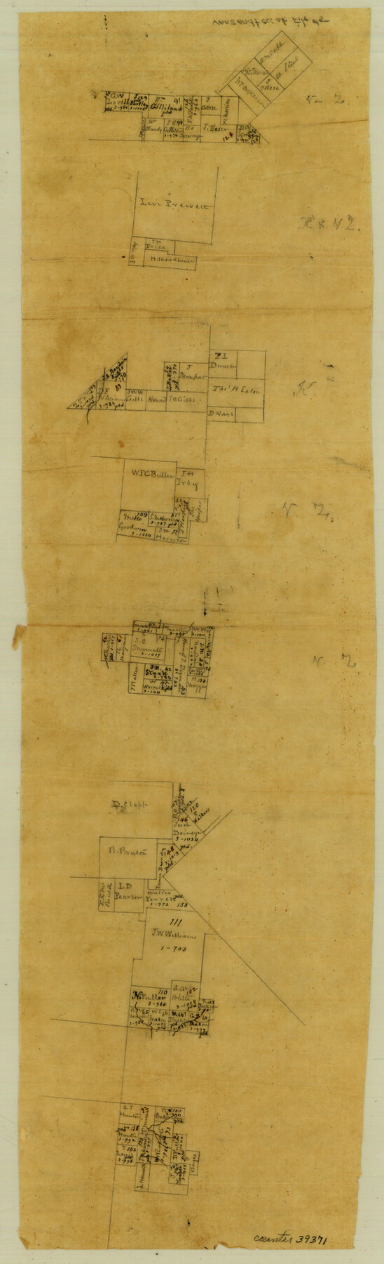 39371, Van Zandt County Sketch File 5, General Map Collection