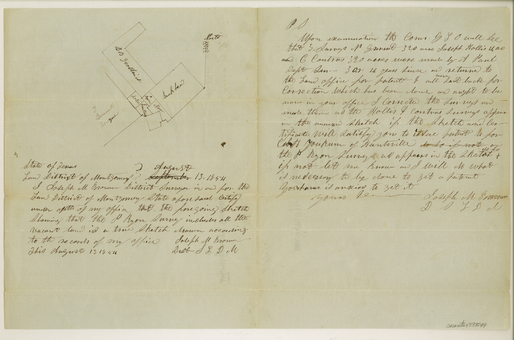 39549, Walker County Sketch File 2, General Map Collection