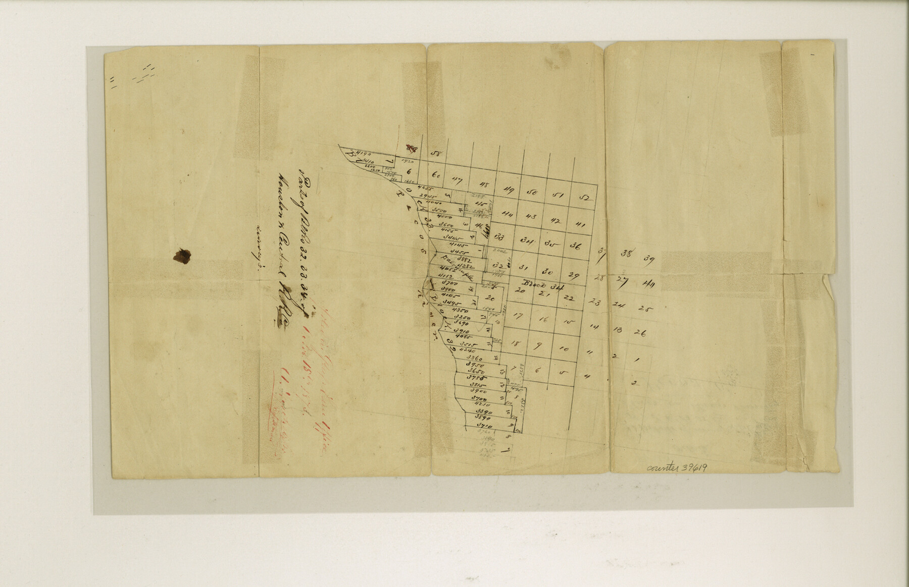 39619, Ward County Sketch File 5, General Map Collection