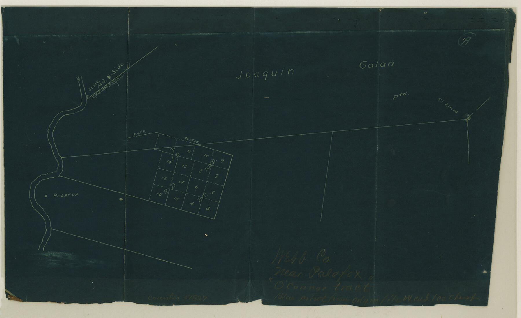 39827, Webb County Sketch File 20, General Map Collection