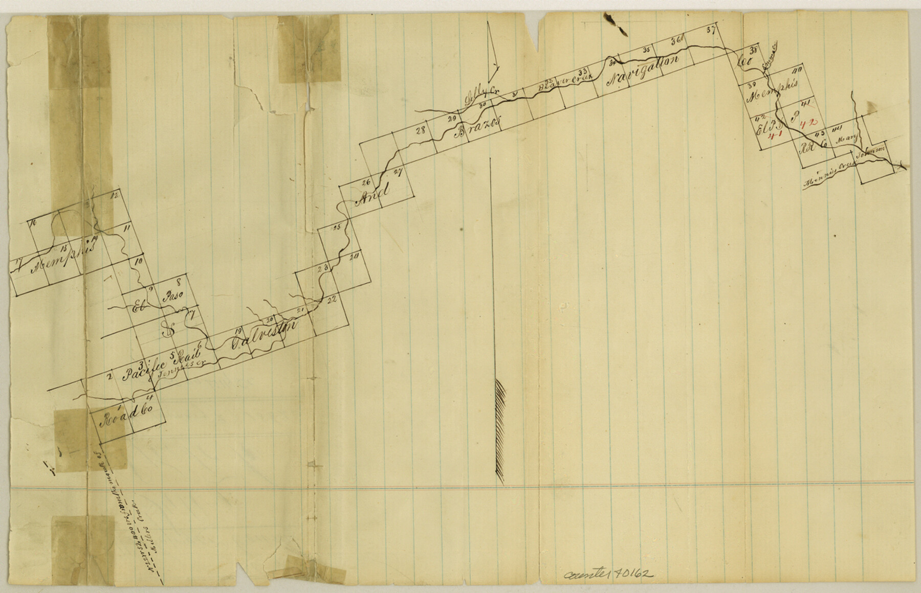 40162, Wilbarger County Sketch File 1, General Map Collection