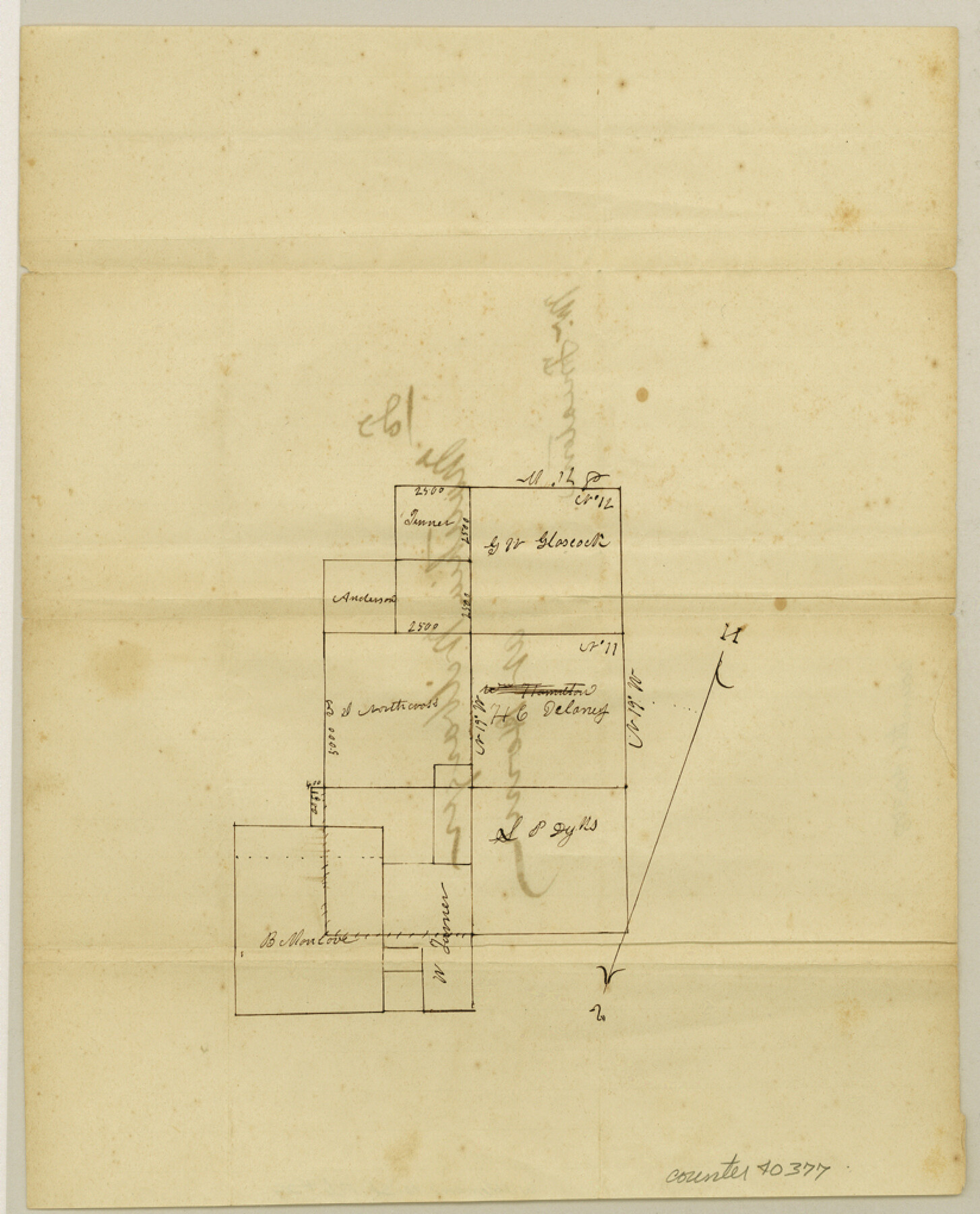 40377, Williamson County Sketch File 29, General Map Collection