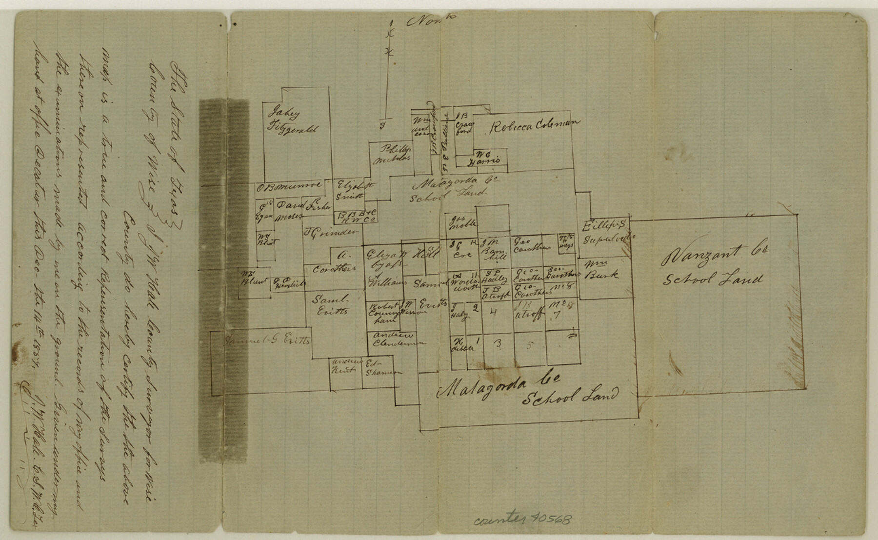 40568, Wise County Sketch File 23, General Map Collection