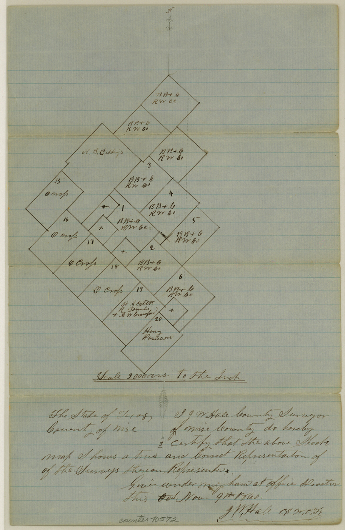 40572, Wise County Sketch File 25, General Map Collection