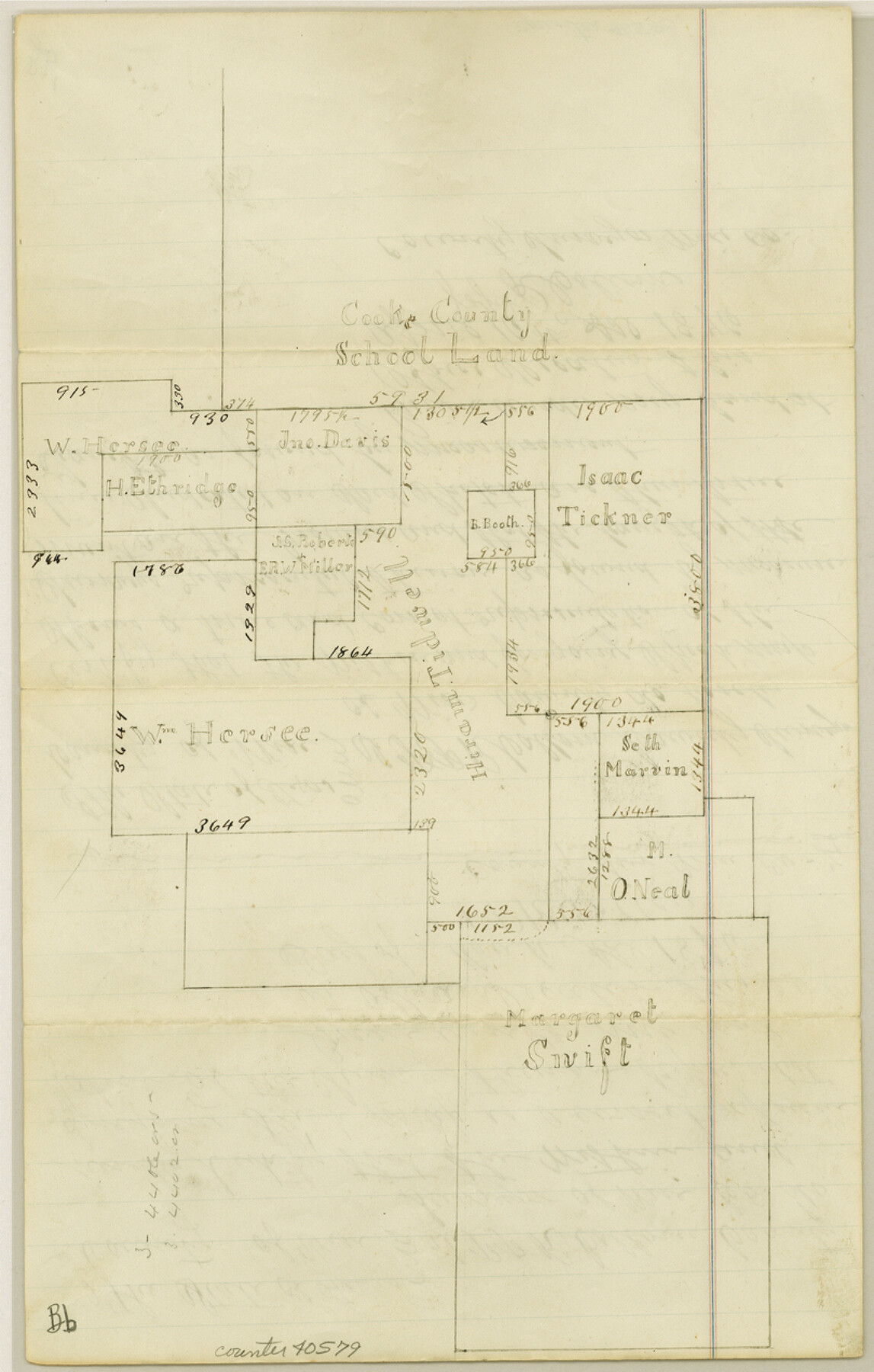 40579, Wise County Sketch File 30, General Map Collection