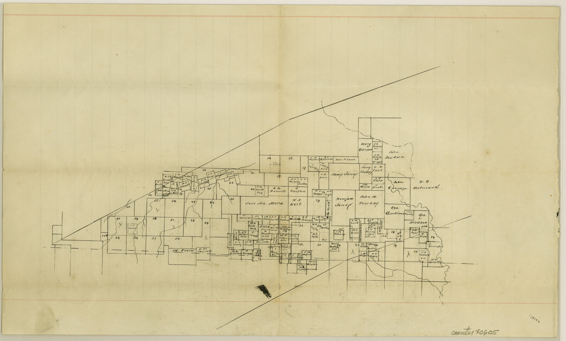 40605, Wise County Sketch File 45, General Map Collection