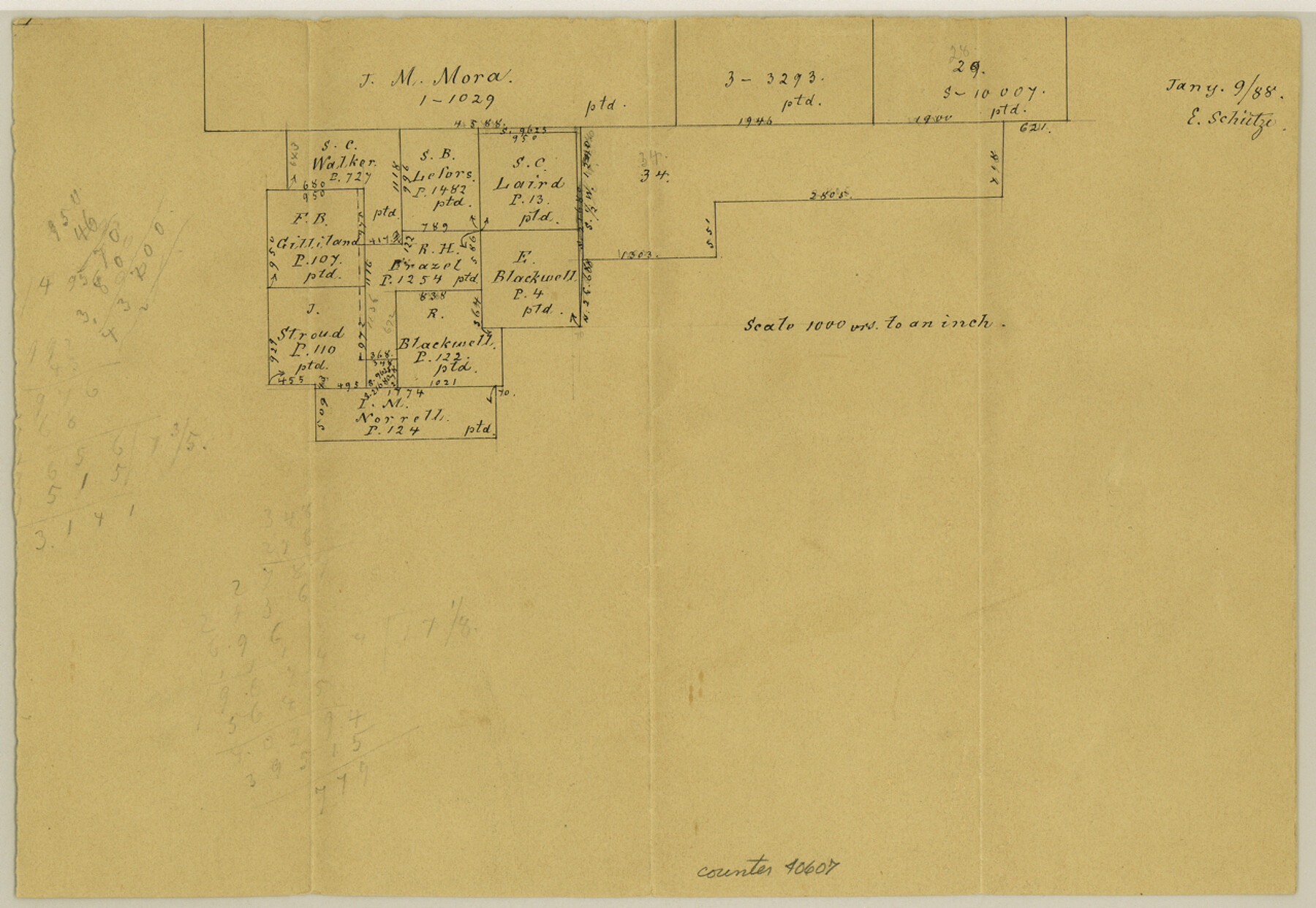 40607, Wise County Sketch File 47, General Map Collection