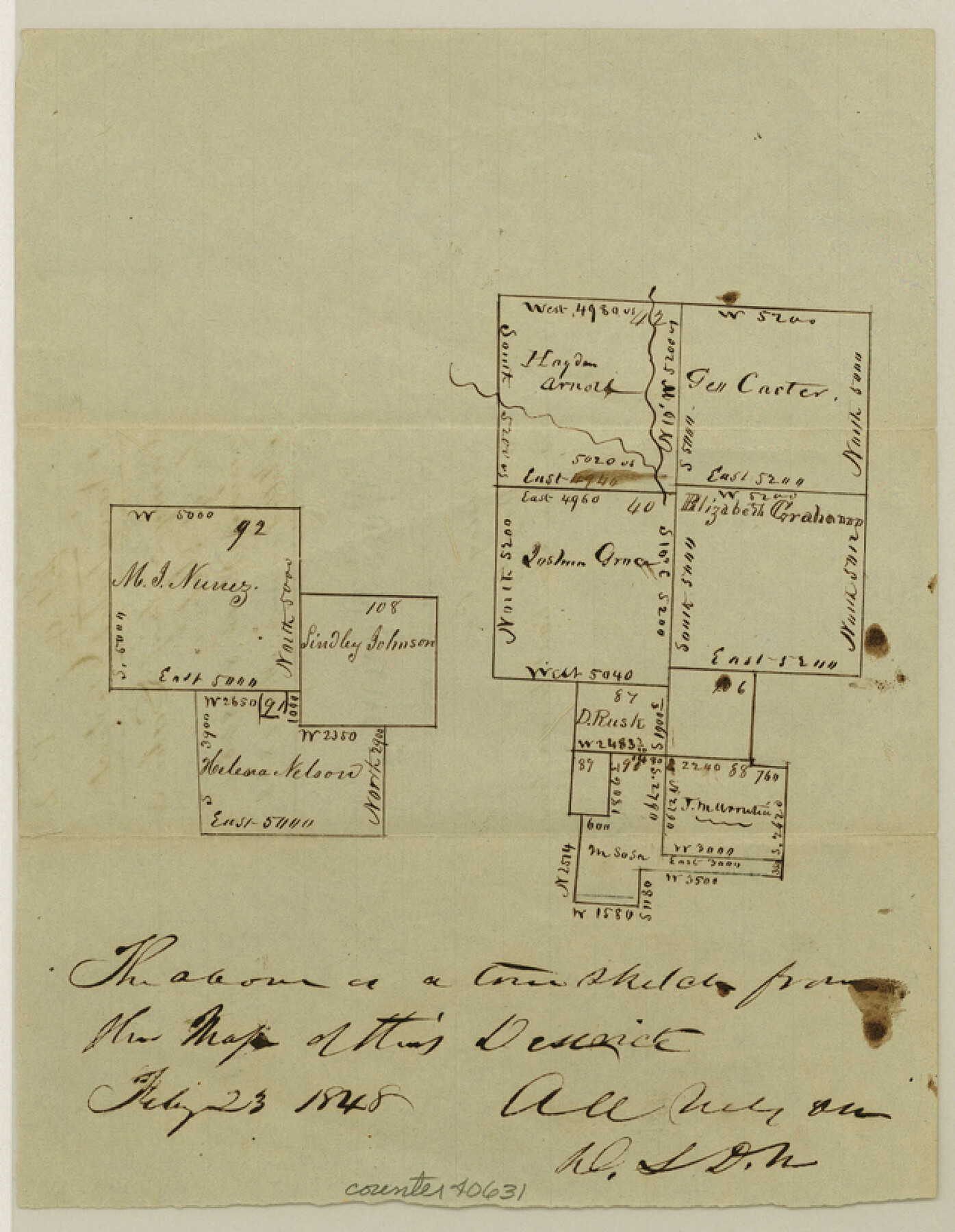 40631, Wood County Sketch File 2, General Map Collection