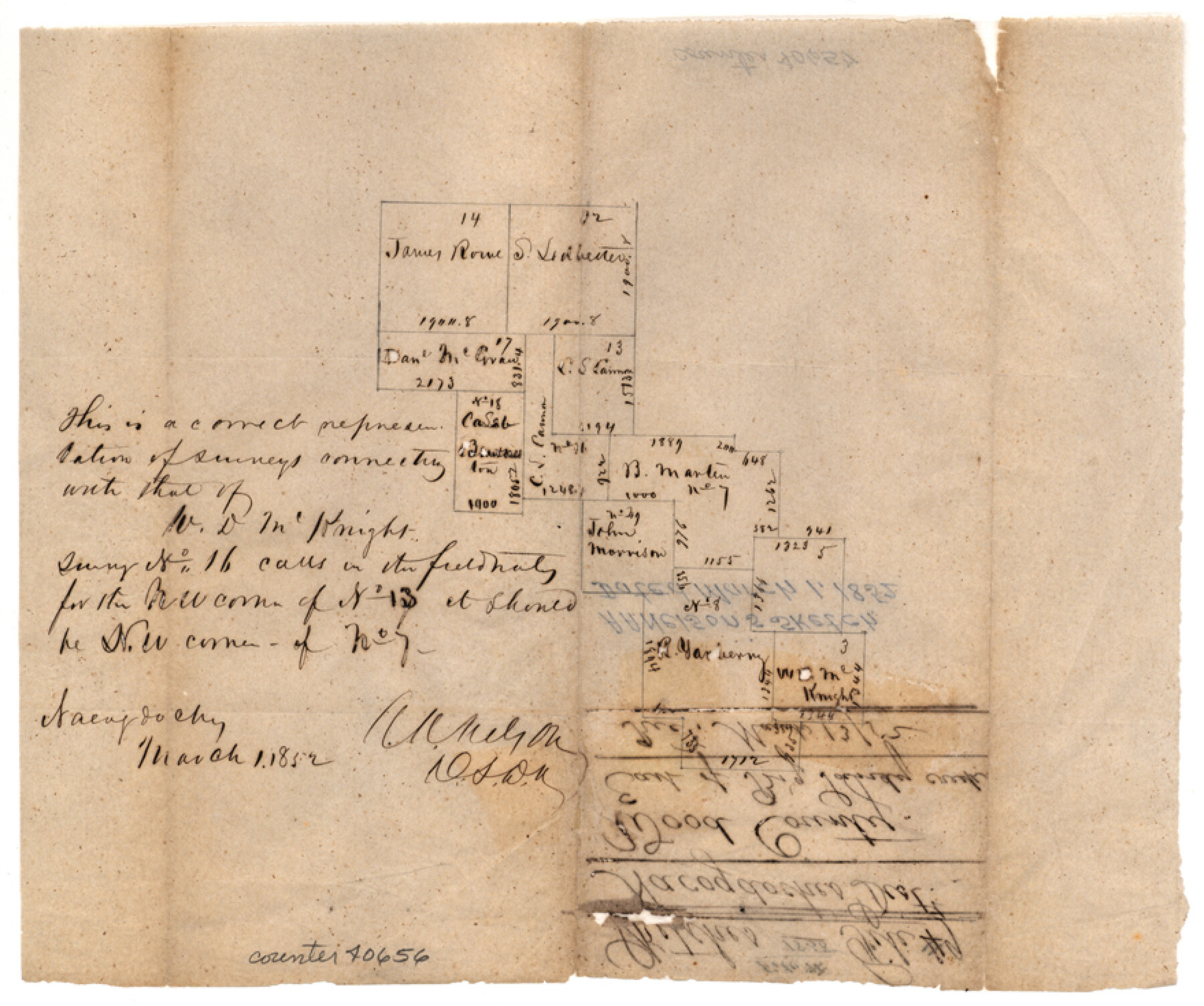 40656, Wood County Sketch File 9, General Map Collection