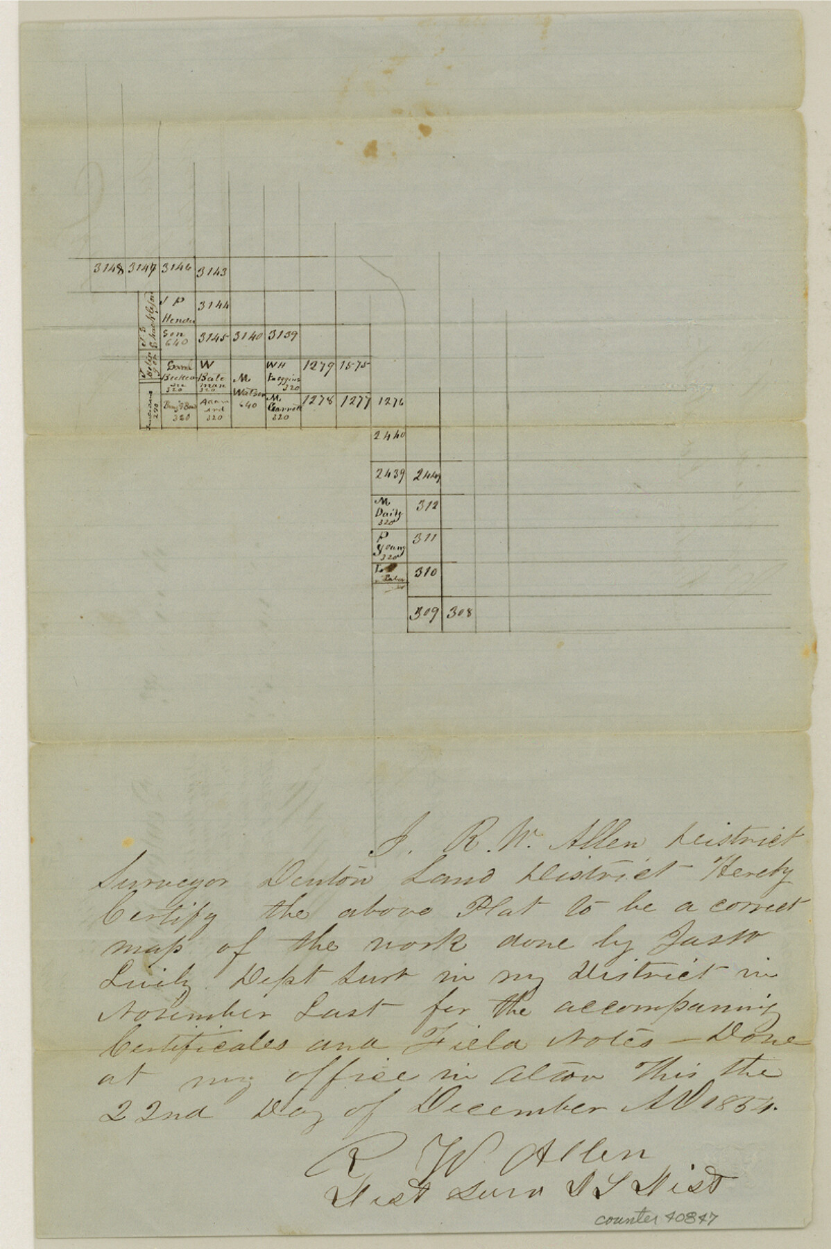 40847, Young County Sketch File 3, General Map Collection