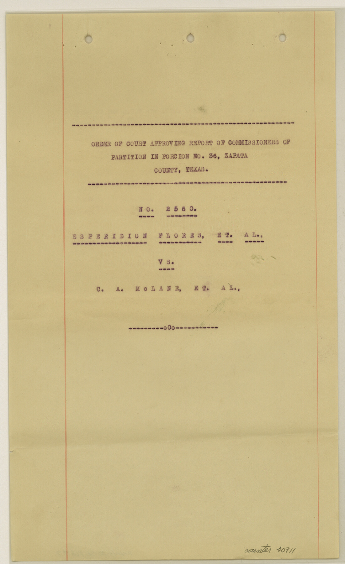 40911, Zapata County Sketch File 7, General Map Collection